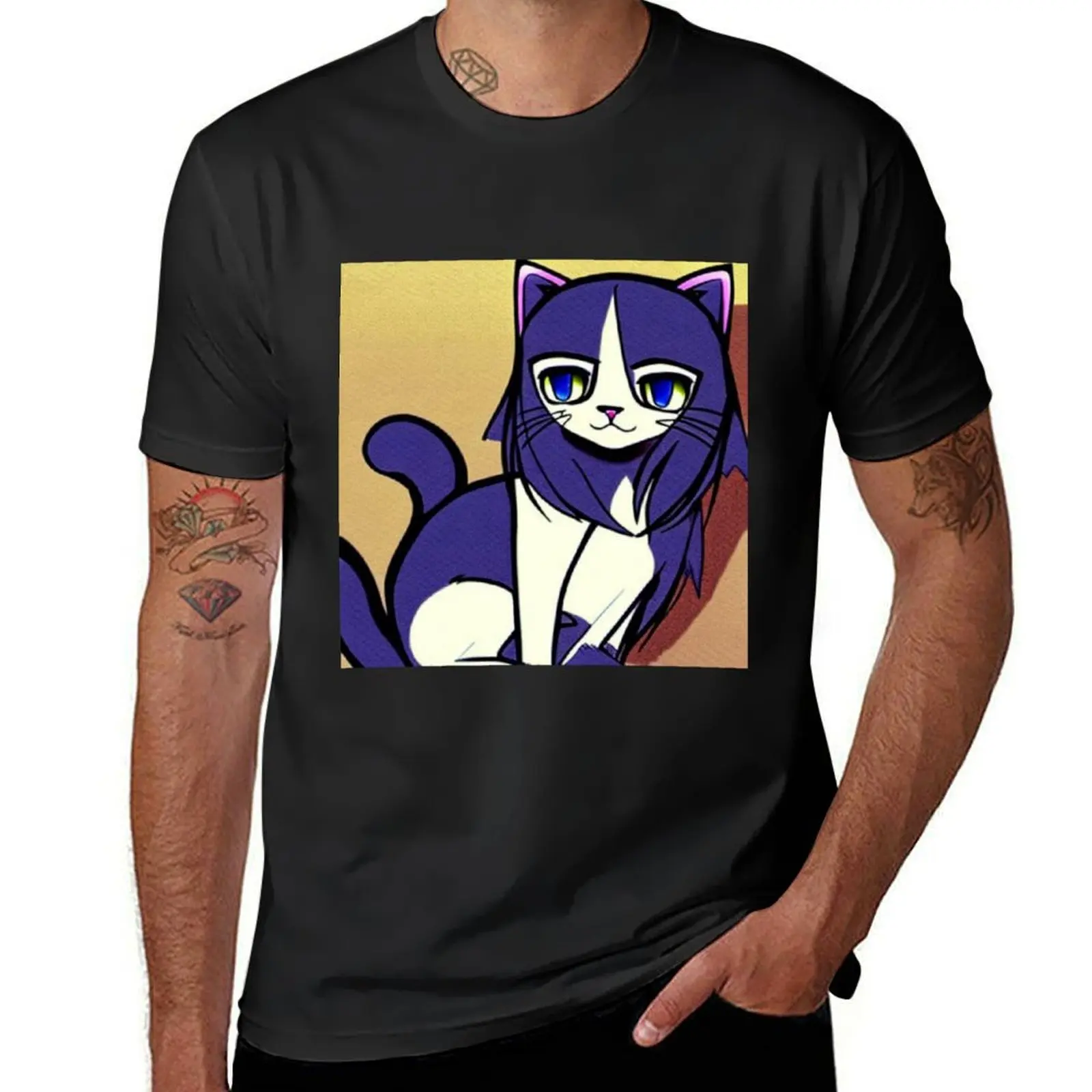 Anime Inspired Cute Kitten T-shirt quick-drying graphics plain white t shirts men
Anime Inspired Cute Kitten T-shirt quick-drying graphics plain white t shirts men