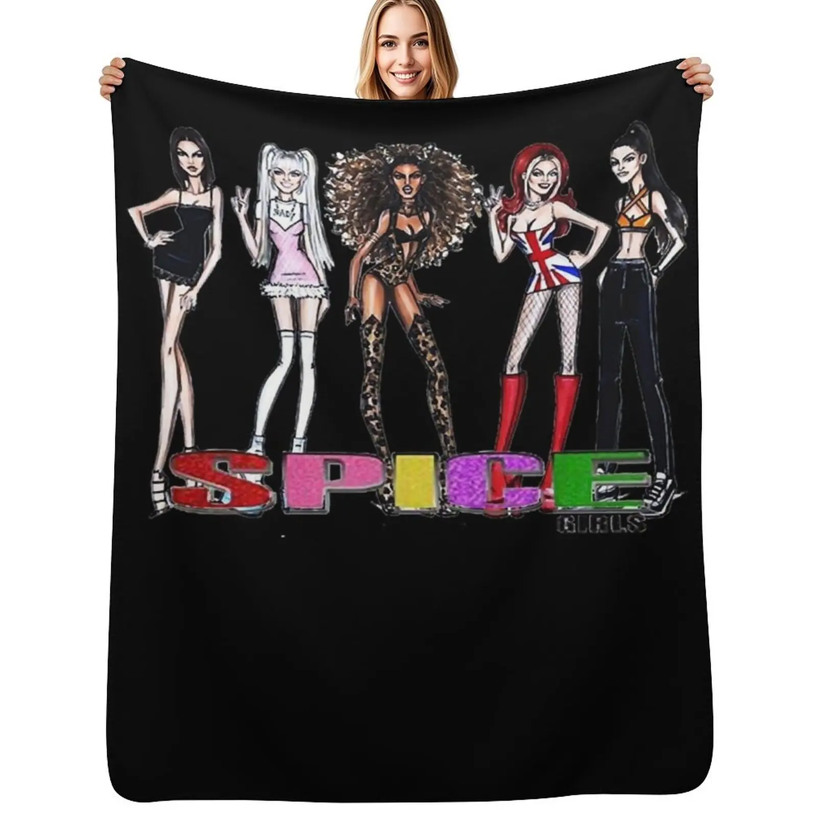 Girl Band Spice Classic Throw Blanket wednesday Soft Beds Moving Thermals For Travel Blankets 
Girl Band Spice Classic Throw Blanket wednesday Soft Beds Moving Thermals For Travel Blankets