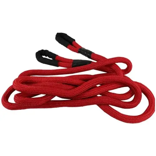Red 7/8 Inch × 21 Ft Braided Kinetic Recovery Tow Rope With 21970 Lb Breaking Strength For UTV ATV Truck Car Use
Red 7/8 Inch × 21 Ft Braided Kinetic Recovery Tow Rope With 21970 Lb Breaking Strength For UTV ATV Truck Car Use