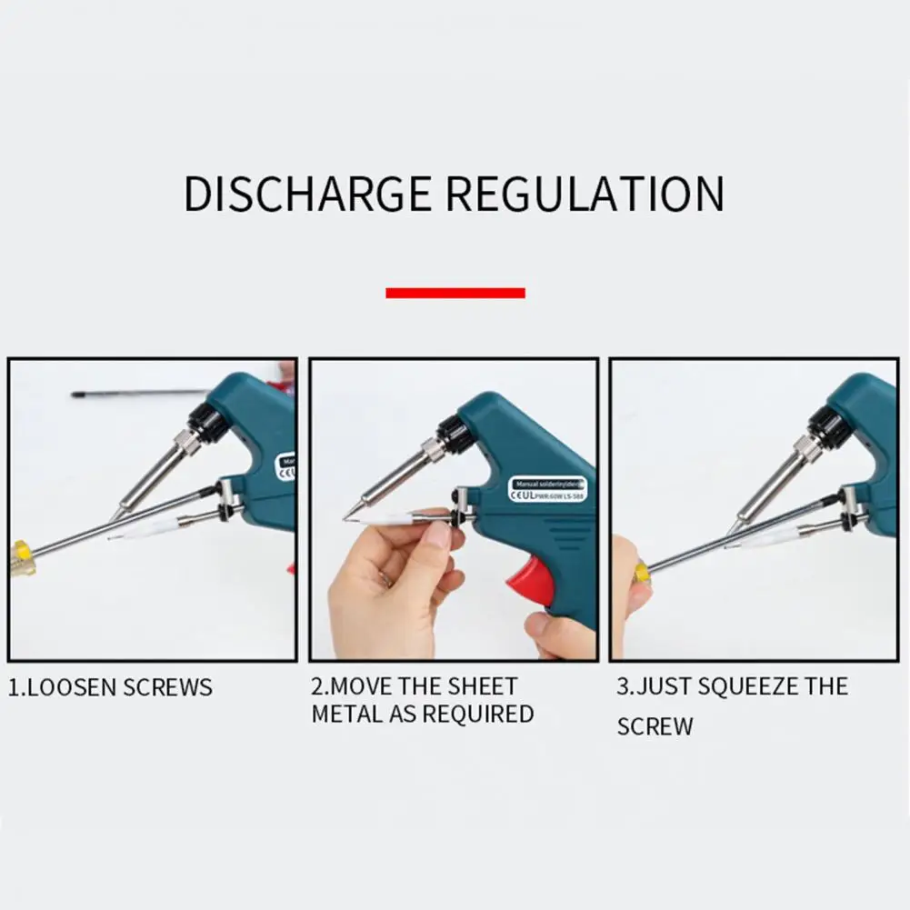 Portable Soldering Iron Fast Heating 60w Ceramic Heater Soldering Iron Portable Handheld Tin Welder Tool for Efficient Soldering
Portable Soldering Iron Fast Heating 60w Ceramic Heater Soldering Iron Portable Handheld Tin Welder Tool for Efficient Soldering