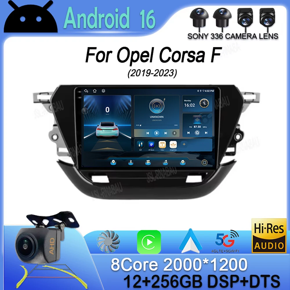 Android 16 Stereo Head Unit Car Radio Player For Opel Corsa F 2019 2020 2021 2022 2023 Carplay GPS Wifi Bluetooth GPS No 2Din
Android 16 Stereo Head Unit Car Radio Player For Opel Corsa F 2019 2020 2021 2022 2023 Carplay GPS Wifi Bluetooth GPS No 2Din
