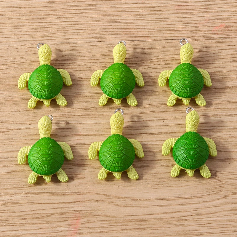 10pcs 22x32mm Cartoon Resin Animal Turtle Charms Pendants for Jewelry Making Earrings Necklaces Bracelets DIY Crafts Supplies
10pcs 22x32mm Cartoon Resin Animal Turtle Charms Pendants for Jewelry Making Earrings Necklaces Bracelets DIY Crafts Supplies