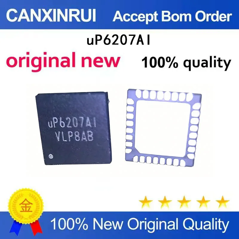 (5 pieces)New stock uP6207BI uP6207B1 uP6207AI uP6207A1 QFN
(5 pieces)New stock uP6207BI uP6207B1 uP6207AI uP6207A1 QFN