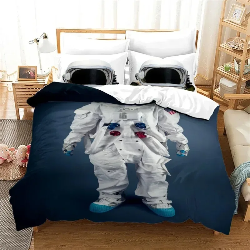 Cartoon Astronaut Duvet Cover King For Boys Girl Galaxy Space Bedding Set Microfiber Rocket Ship Space Adventure Comforter Cover
Cartoon Astronaut Duvet Cover King For Boys Girl Galaxy Space Bedding Set Microfiber Rocket Ship Space Adventure Comforter Cover