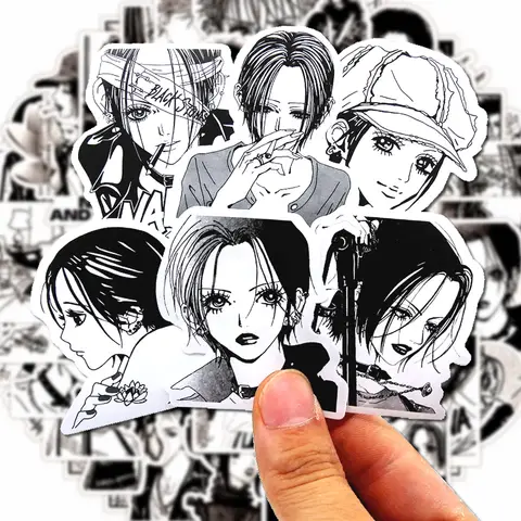 30/60/180p Anime NANA Stickers Cool Graffiti Decals DIY Decoration For Phone Laptop Stationery PVC Waterproof Sticker Toys Gift