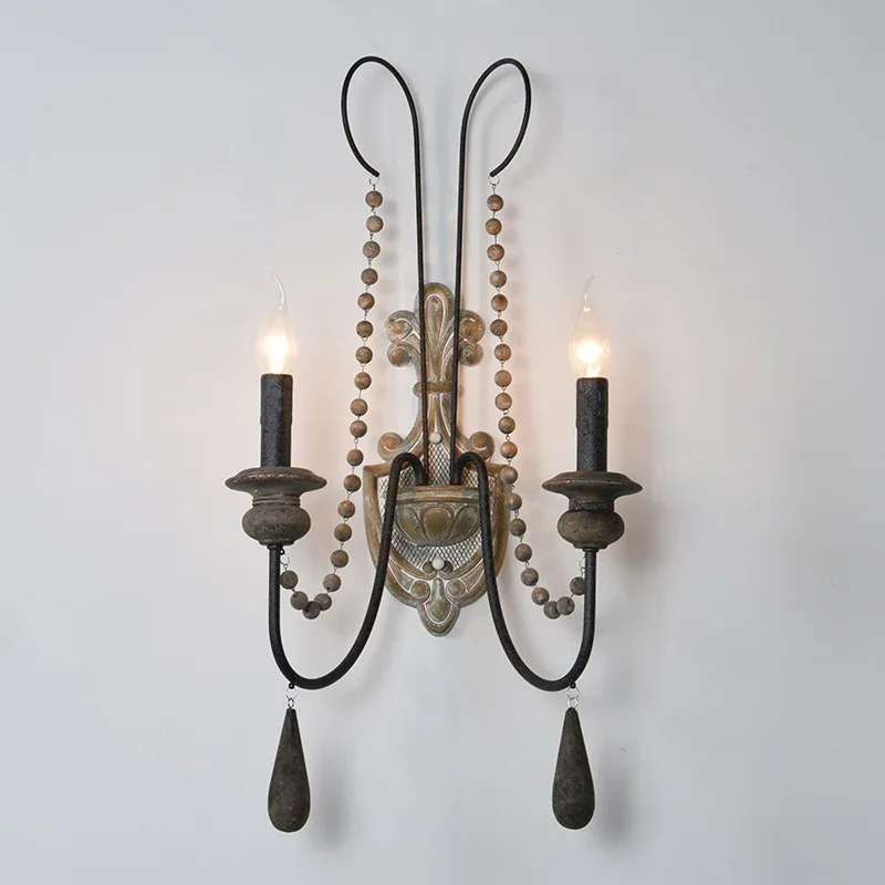 Vintage Chandelier Wood Bead Pendant Living Room Bedroom Kitchen Retro Farmhouse Chandeliers Indoor Lighting Lamp Light
Vintage Chandelier Wood Bead Pendant Living Room Bedroom Kitchen Retro Farmhouse Chandeliers Indoor Lighting Lamp Light