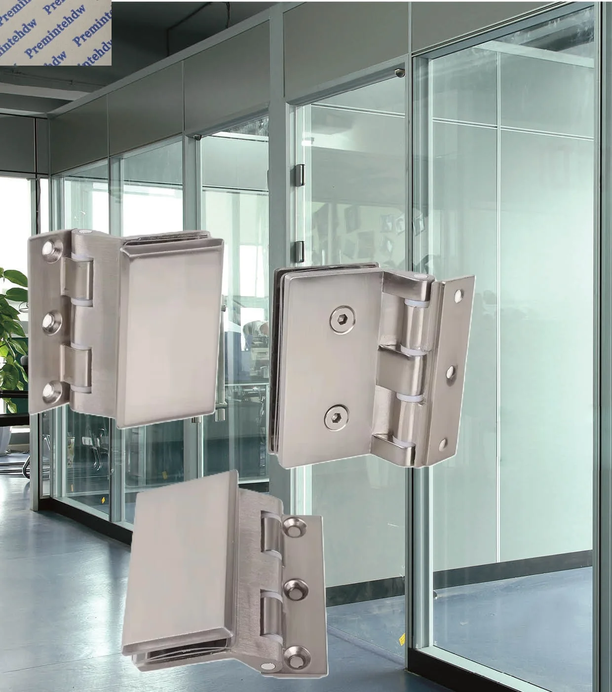 3Pcs Wall Mounted Office Cubicle Glass Door Hinge Inward 90 Degrees Open
3Pcs Wall Mounted Office Cubicle Glass Door Hinge Inward 90 Degrees Open