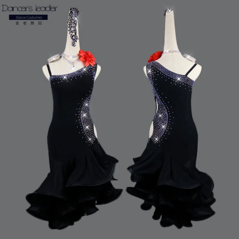 High-end Custom Latin Dance Dress Female Professional Senior Fishbone Skirt Sexy Cha-cha Tango Dance Costume
High-end Custom Latin Dance Dress Female Professional Senior Fishbone Skirt Sexy Cha-cha Tango Dance Costume