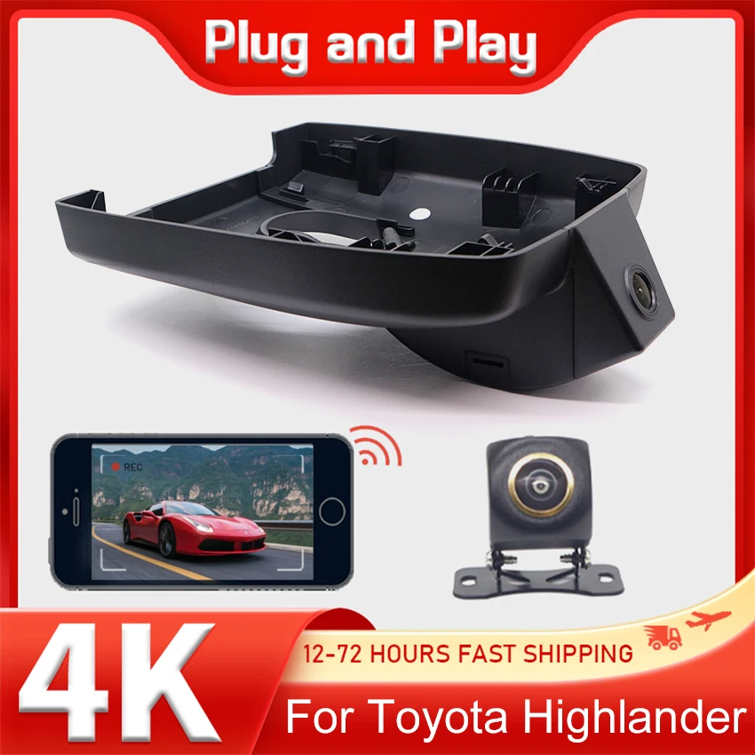 Видеорегистратор 4K Plug and play для Toyota Highlander XU70 XU50 2024-2017, оригинальный видеорегистратор, простой в использовании Автомобильный видеорегистратор
Видеорегистратор 4K Plug and play для Toyota Highlander XU70 XU50 2024-2017, оригинальный видеорегистратор, простой в использовании Автомобильный видеорегистратор