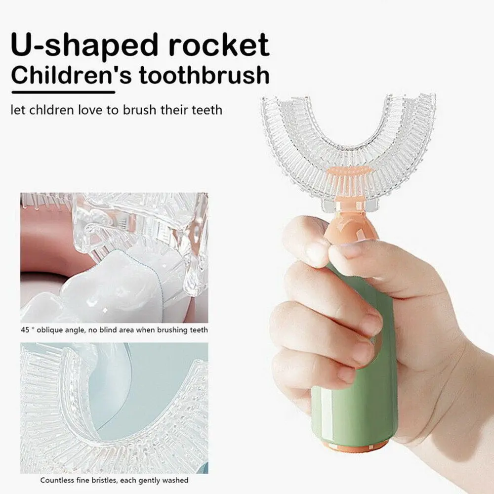 Новая U-образная зубная щетка для ухода за полостью рта: инструмент для отбеливания и чистки зубов
Новая U-образная зубная щетка для ухода за полостью рта: инструмент для отбеливания и чистки зубов