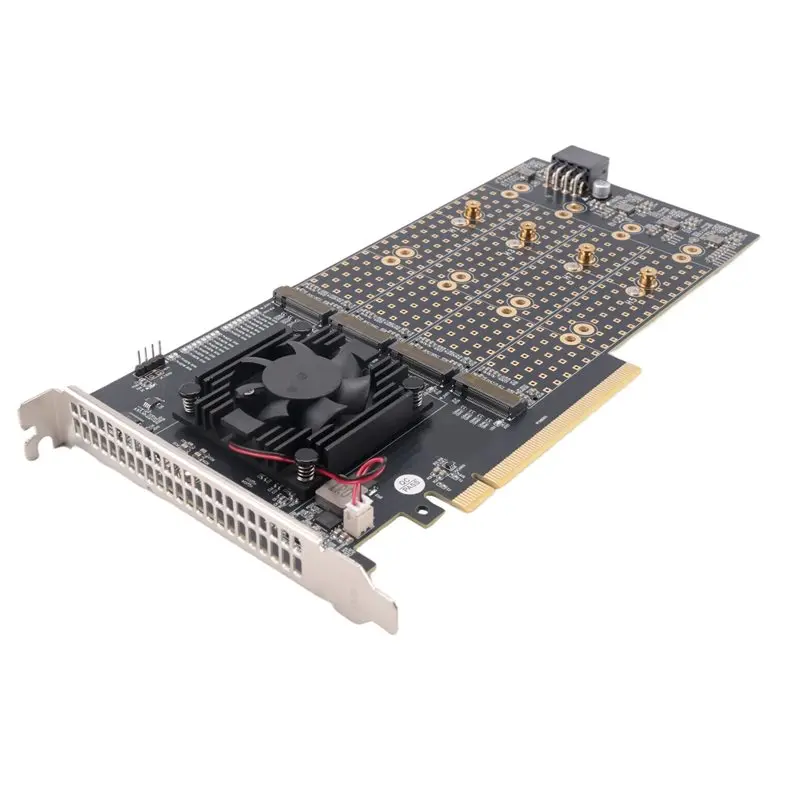Precisionn Pcle 3.0 To M.2 NVME 8-Disk Expansion Card 8 Disk M.2 NVME Expansion Card PLX8749 Free Drive
Precisionn Pcle 3.0 To M.2 NVME 8-Disk Expansion Card 8 Disk M.2 NVME Expansion Card PLX8749 Free Drive
