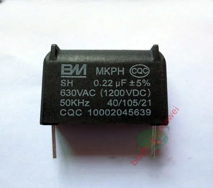 100% NEW MKPH SH 0.22UF 630VAC 1200VDC 50KHz 5% Induction Cooker Capacitor
100% NEW MKPH SH 0.22UF 630VAC 1200VDC 50KHz 5% Induction Cooker Capacitor