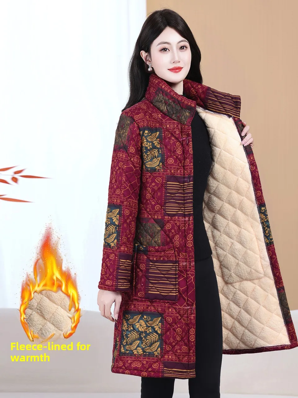 Модная утепленная хлопковая куртка с воротником-стойкой, теплая зимняя одежда для женщин, из полиэфирного волокна, стандартная длина рукава
Модная утепленная хлопковая куртка с воротником-стойкой, теплая зимняя одежда для женщин, из полиэфирного волокна, стандартная длина рукава