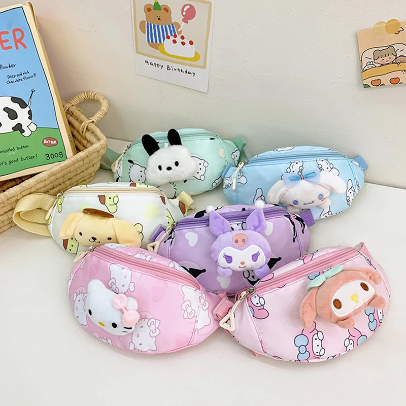 Сумка Sanrio в стиле каваи, детская нагрудная сумочка в стиле Cinnamoroll, мультяшный милый мессенджер Kuromi на ремне, дорожный рюкзак через плечо
Сумка Sanrio в стиле каваи, детская нагрудная сумочка в стиле Cinnamoroll, мультяшный милый мессенджер Kuromi на ремне, дорожный рюкзак через плечо