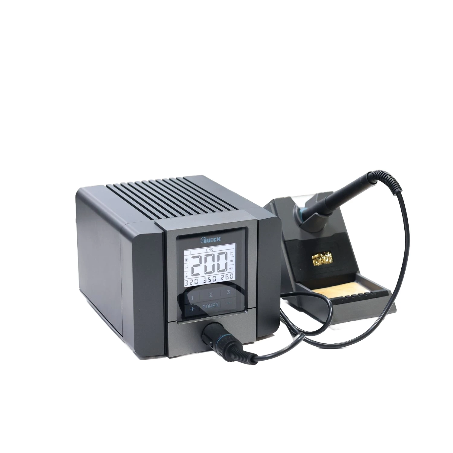 Advanced QUICK TS1200A 120W Digital Soldering Station Kit with TSS30B Handle and Multiple TSS02 Tips for Various Soldering Jobs
Advanced QUICK TS1200A 120W Digital Soldering Station Kit with TSS30B Handle and Multiple TSS02 Tips for Various Soldering Jobs