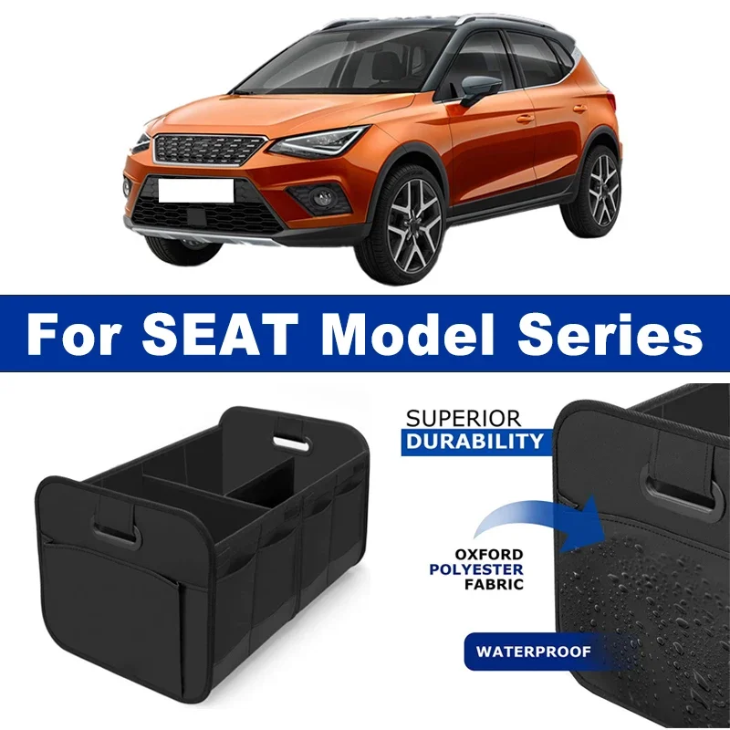 Foldable Car Organizer Portable Storage Box With Side Net for SEAT Ibiza Leon Arona Ateca Tarraco Toledo Mii Alhambra Altea
Foldable Car Organizer Portable Storage Box With Side Net for SEAT Ibiza Leon Arona Ateca Tarraco Toledo Mii Alhambra Altea
