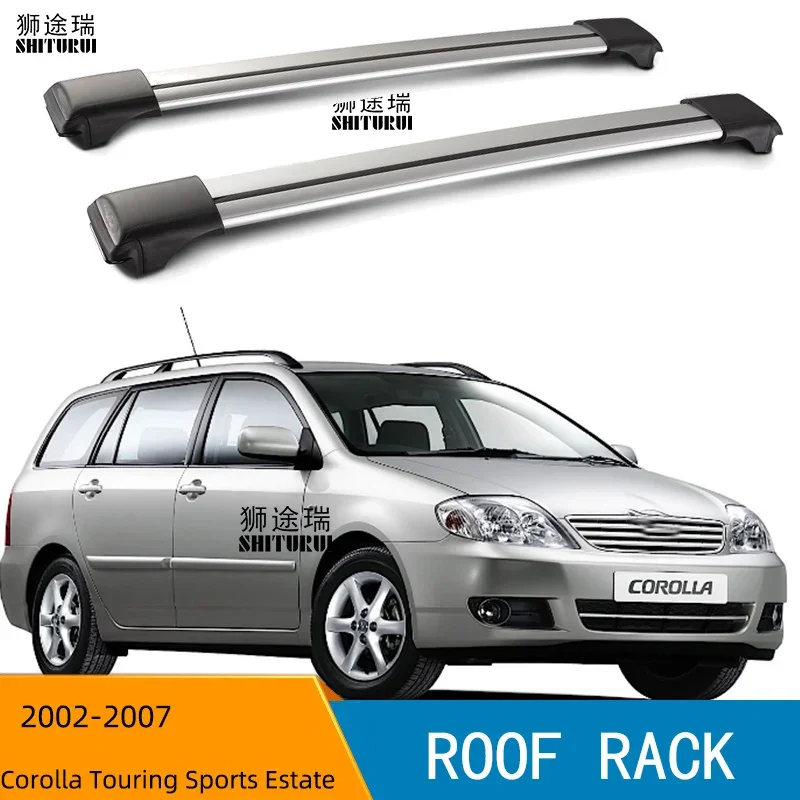 2Pcs Roof bars For TOYOTA Corolla Touring Sports Estate 2002-2007(Rails) Aluminum Alloy Side Bars Cross Rails Roof Rack Luggage
2Pcs Roof bars For TOYOTA Corolla Touring Sports Estate 2002-2007(Rails) Aluminum Alloy Side Bars Cross Rails Roof Rack Luggage