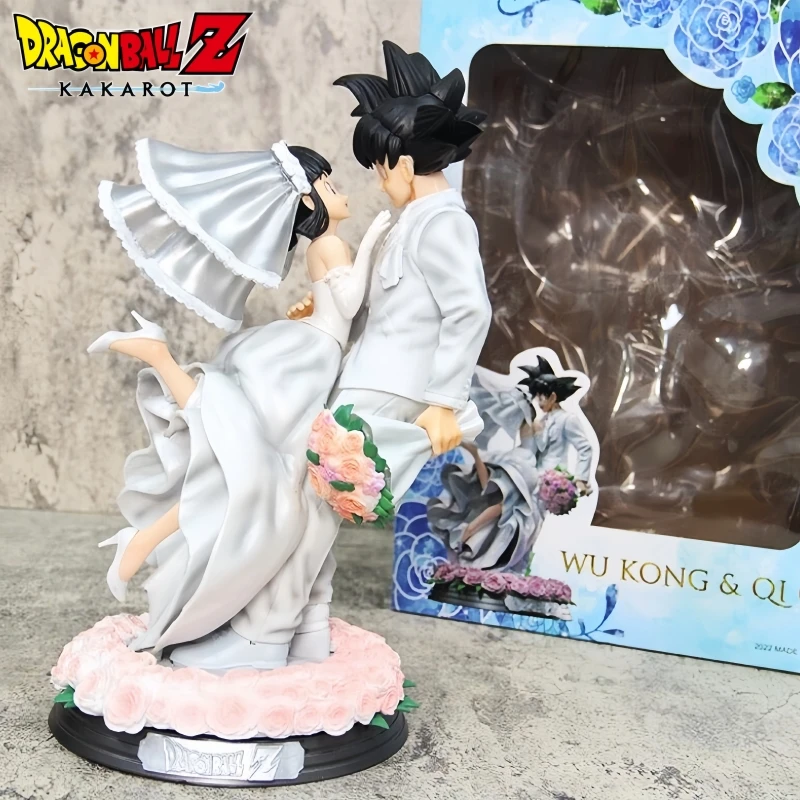 Hot 31cm Anime Action Figure Dragon Ball Son Goku And Chichi Marry Wedding Decoration Collectible Model Toys Gifts
Hot 31cm Anime Action Figure Dragon Ball Son Goku And Chichi Marry Wedding Decoration Collectible Model Toys Gifts