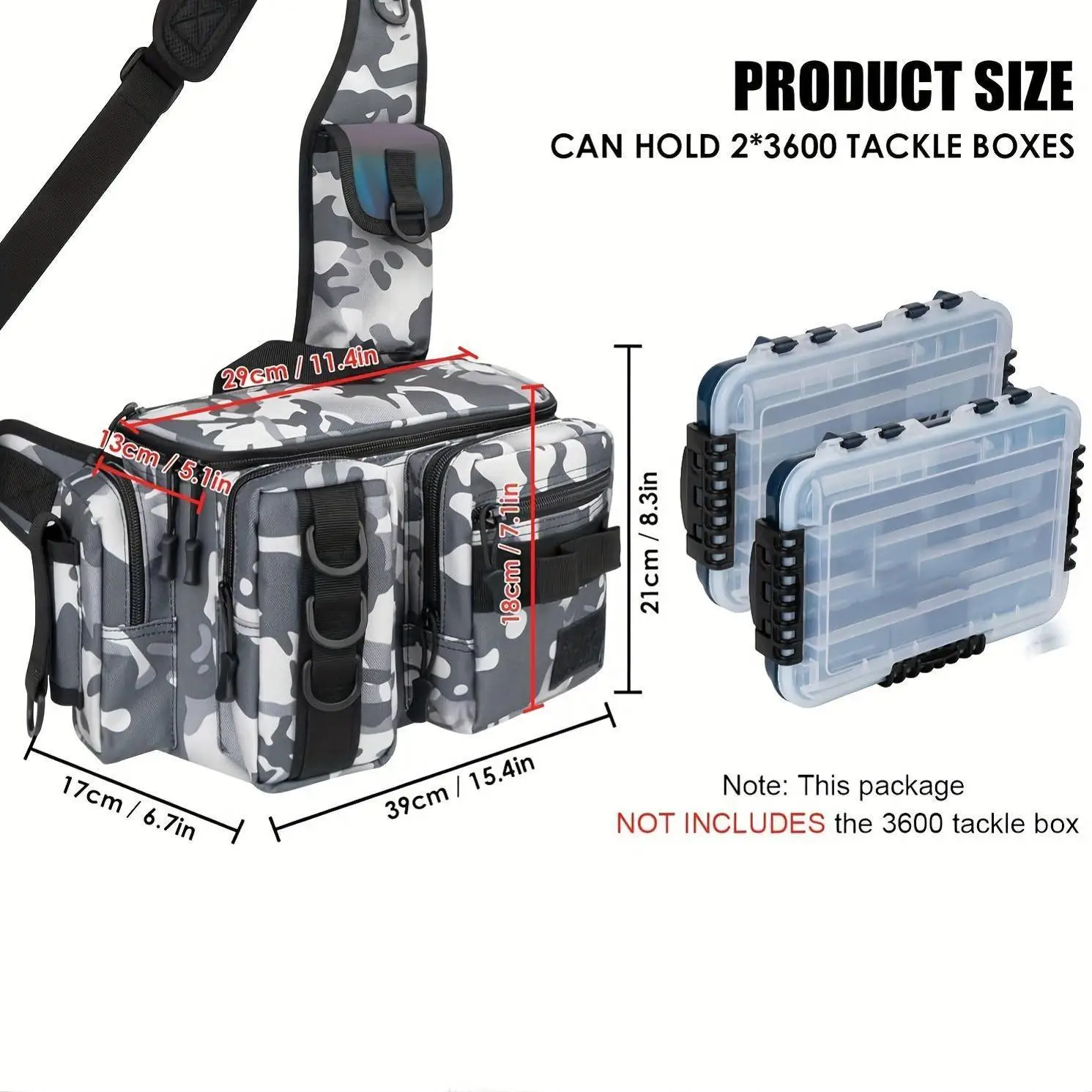 Lightweight & Durable Fly Fishing Sling Pack with Rod Holder Water Resistant Oxford Fabric Ideal for Camping & Outdoor Adventure
Lightweight & Durable Fly Fishing Sling Pack with Rod Holder Water Resistant Oxford Fabric Ideal for Camping & Outdoor Adventure
