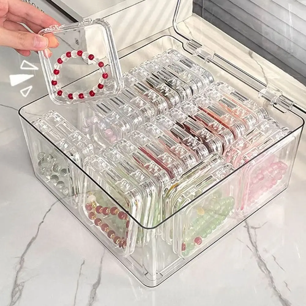 Антиокислительная коробка для хранения ювелирных изделий, портативный прозрачный акриловый герметичный держатель для браслета Wenwan, пылезащитный, очень большой вместительности
Антиокислительная коробка для хранения ювелирных изделий, портативный прозрачный акриловый герметичный держатель для браслета Wenwan, пылезащитный, очень большой вместительности