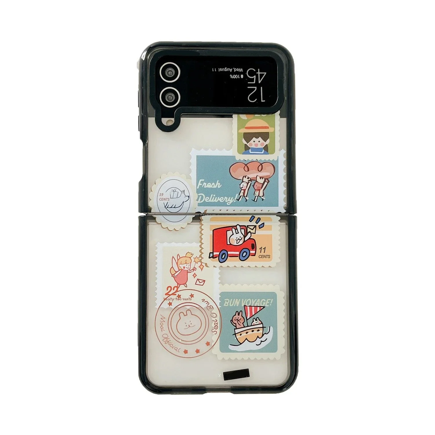 Black Border Acrylic Stamp Phone Case for Samsung Galaxy Z Flip 5 4 3 Back Cover for ZFlip3 ZFlip4 ZFlip5 Hard Case Shell
Black Border Acrylic Stamp Phone Case for Samsung Galaxy Z Flip 5 4 3 Back Cover for ZFlip3 ZFlip4 ZFlip5 Hard Case Shell
