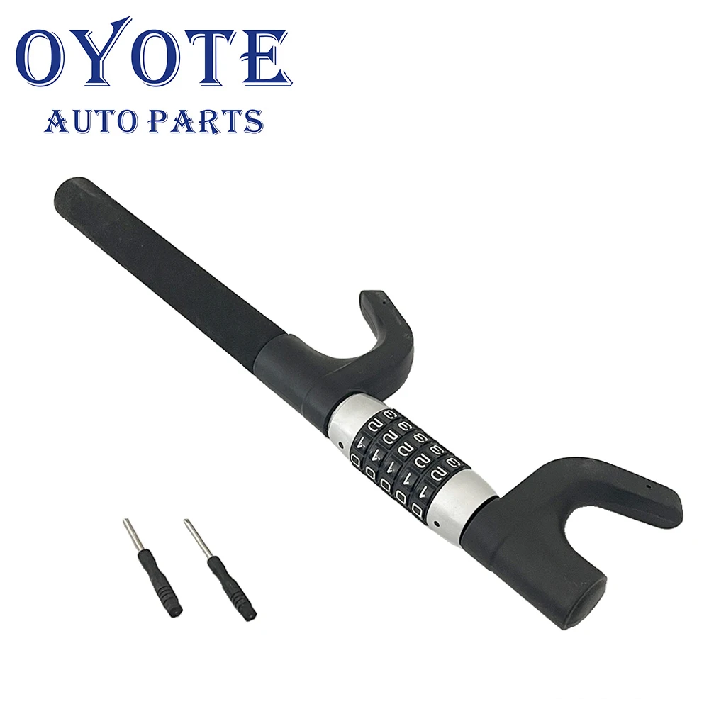OYOTE Car Steering Wheel Lock Anti Theft Security Extendable Device Retractable Keyless Password 5 Coded
OYOTE Car Steering Wheel Lock Anti Theft Security Extendable Device Retractable Keyless Password 5 Coded
