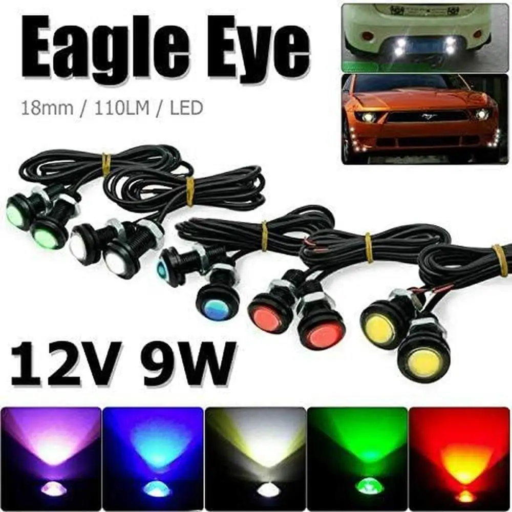 2Pcs 9W 18mm 12V LED Car Eagle Eye DRL Daytime Running Lights For Auto Motorcycles Backup Reversing Parking Signal Lamps
2Pcs 9W 18mm 12V LED Car Eagle Eye DRL Daytime Running Lights For Auto Motorcycles Backup Reversing Parking Signal Lamps