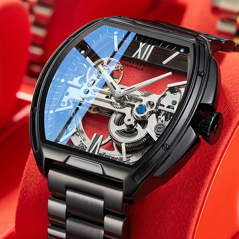 Fairwhale Brand Fashion Transparent Hollow Mechanical Watch for Men Stainless Steel Automatic Tourbillon Clock Waterproof Watch
Fairwhale Brand Fashion Transparent Hollow Mechanical Watch for Men Stainless Steel Automatic Tourbillon Clock Waterproof Watch