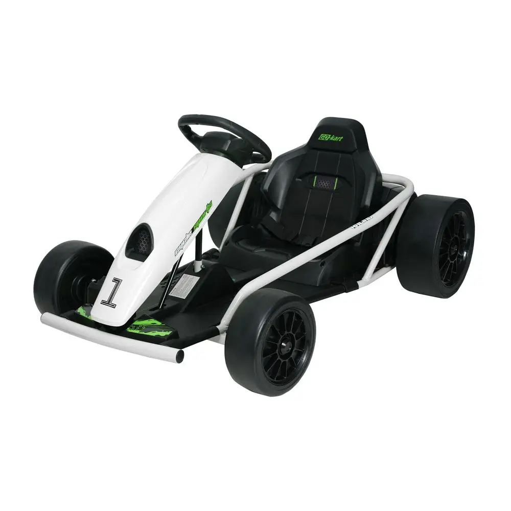 24V 7AH Ultimate Go Kart for Kids Age 6, 2x200W Motors Off Road, Electric Go Kart with 2 Shock Absorbers, Wide Seat, Metal Fram
24V 7AH Ultimate Go Kart for Kids Age 6, 2x200W Motors Off Road, Electric Go Kart with 2 Shock Absorbers, Wide Seat, Metal Fram