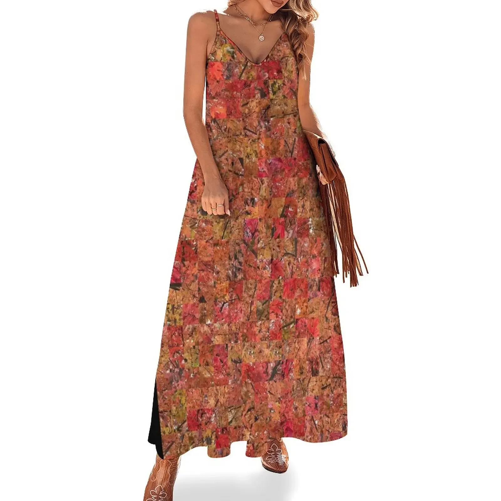 Fall Colors Sleeveless Dress dresses for women 2025 beach dresses loose summer dress Dress
Fall Colors Sleeveless Dress dresses for women 2025 beach dresses loose summer dress Dress