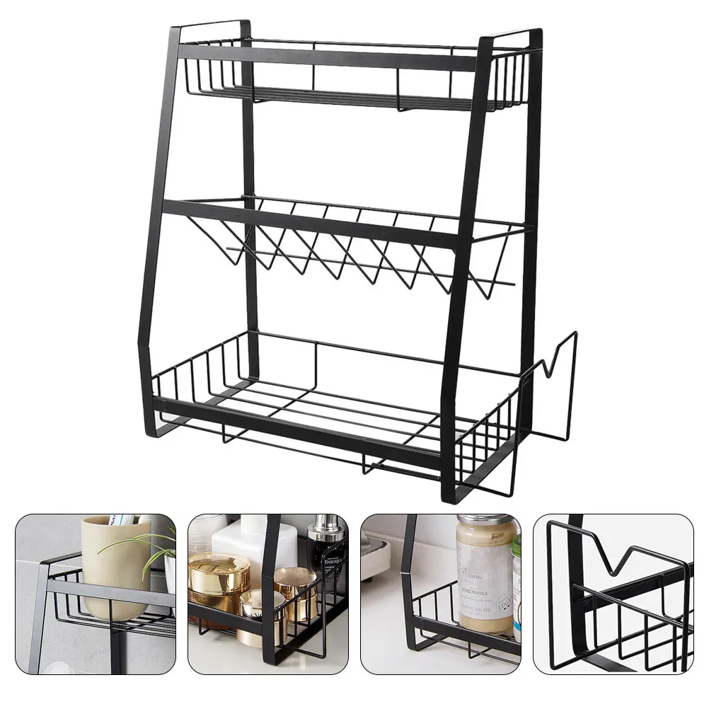 Three Layers Spice Rack Kitchenware Holder Seasoning ganizer Shelves Home Seasoning Rack Restaurant Practical
Three Layers Spice Rack Kitchenware Holder Seasoning ganizer Shelves Home Seasoning Rack Restaurant Practical