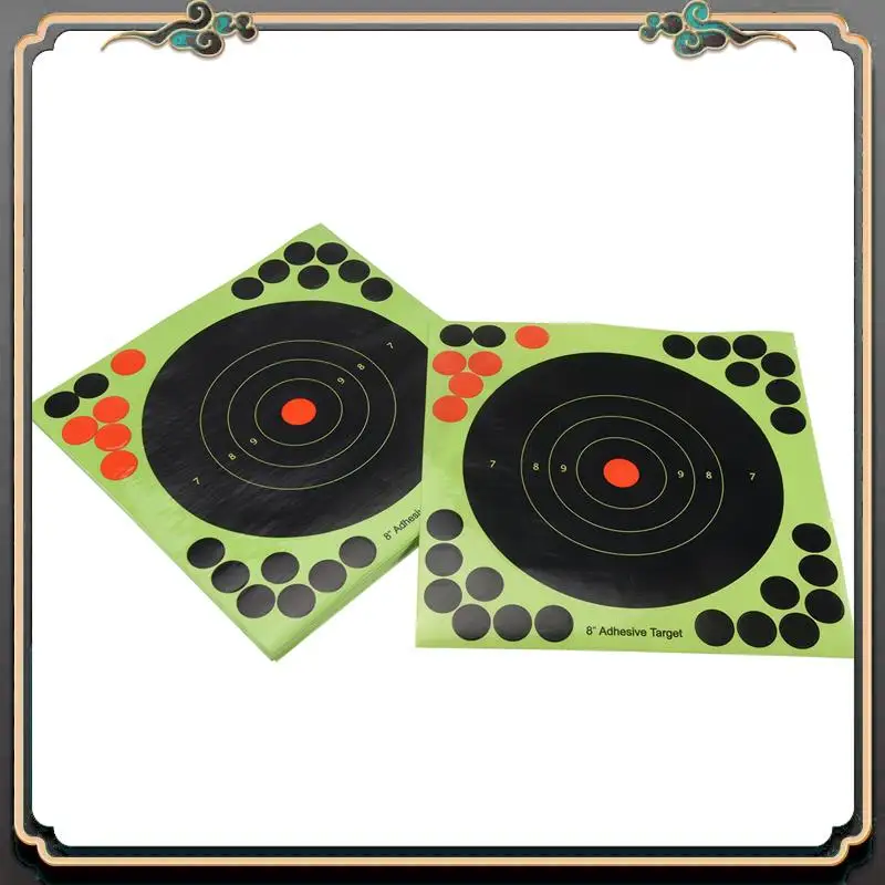 Premium 50Pcs/Set Hunting Targets 8X8 Inch Self Adhesive Paper Reactive Splatter Targets Stickers
Premium 50Pcs/Set Hunting Targets 8X8 Inch Self Adhesive Paper Reactive Splatter Targets Stickers