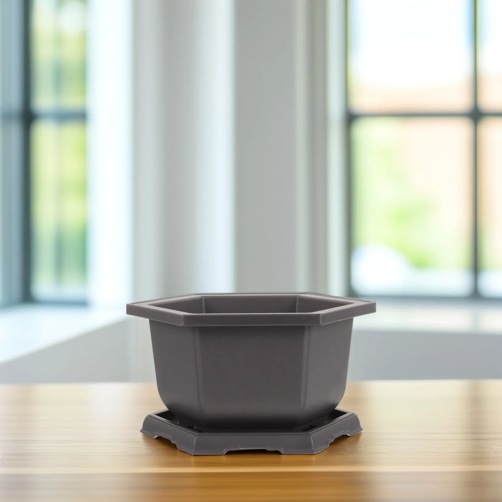 2 Sets Succulent Flower Pot Plant Plastic Bonsai Pots Saucer for Indoor Plants Green 
2 Sets Succulent Flower Pot Plant Plastic Bonsai Pots Saucer for Indoor Plants Green