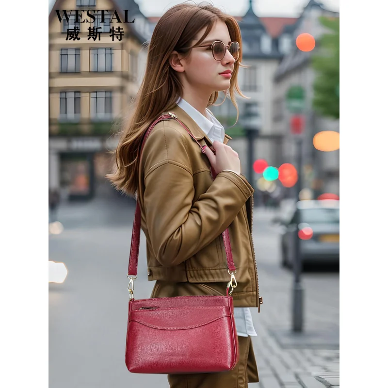 Large-capacity genuine leather handmade soft leather shoulder bag, top-layer cowhide fashion casual crossbody bag
Large-capacity genuine leather handmade soft leather shoulder bag, top-layer cowhide fashion casual crossbody bag