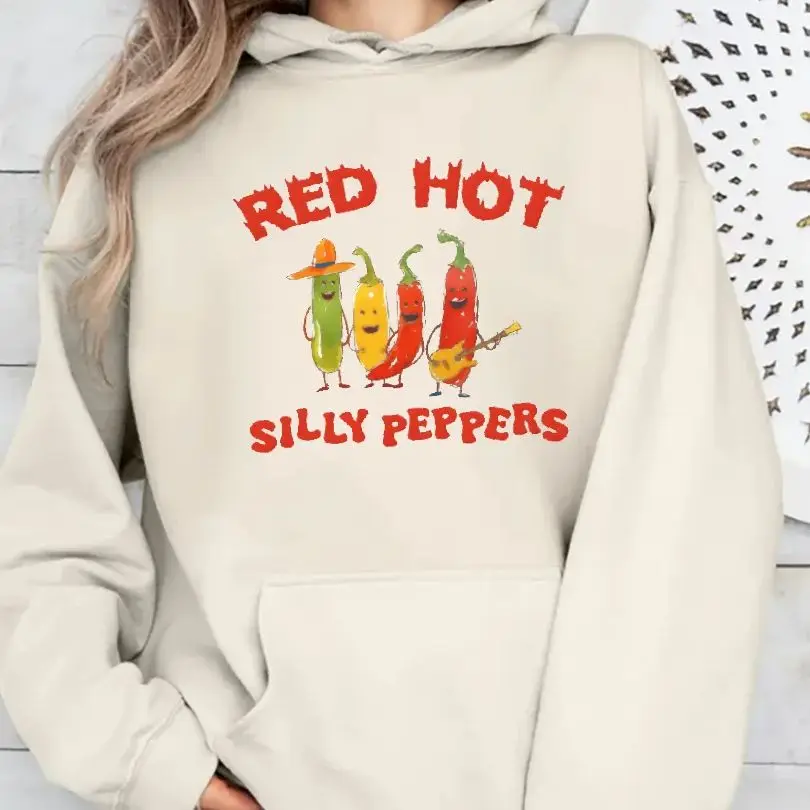 Retro Vintage Sweatshirt Graphic Hoodies Y2K Tops Casual Daily Wear Unisex Versatile Stylish Pullover Red Hot Silly Peppers
Retro Vintage Sweatshirt Graphic Hoodies Y2K Tops Casual Daily Wear Unisex Versatile Stylish Pullover Red Hot Silly Peppers