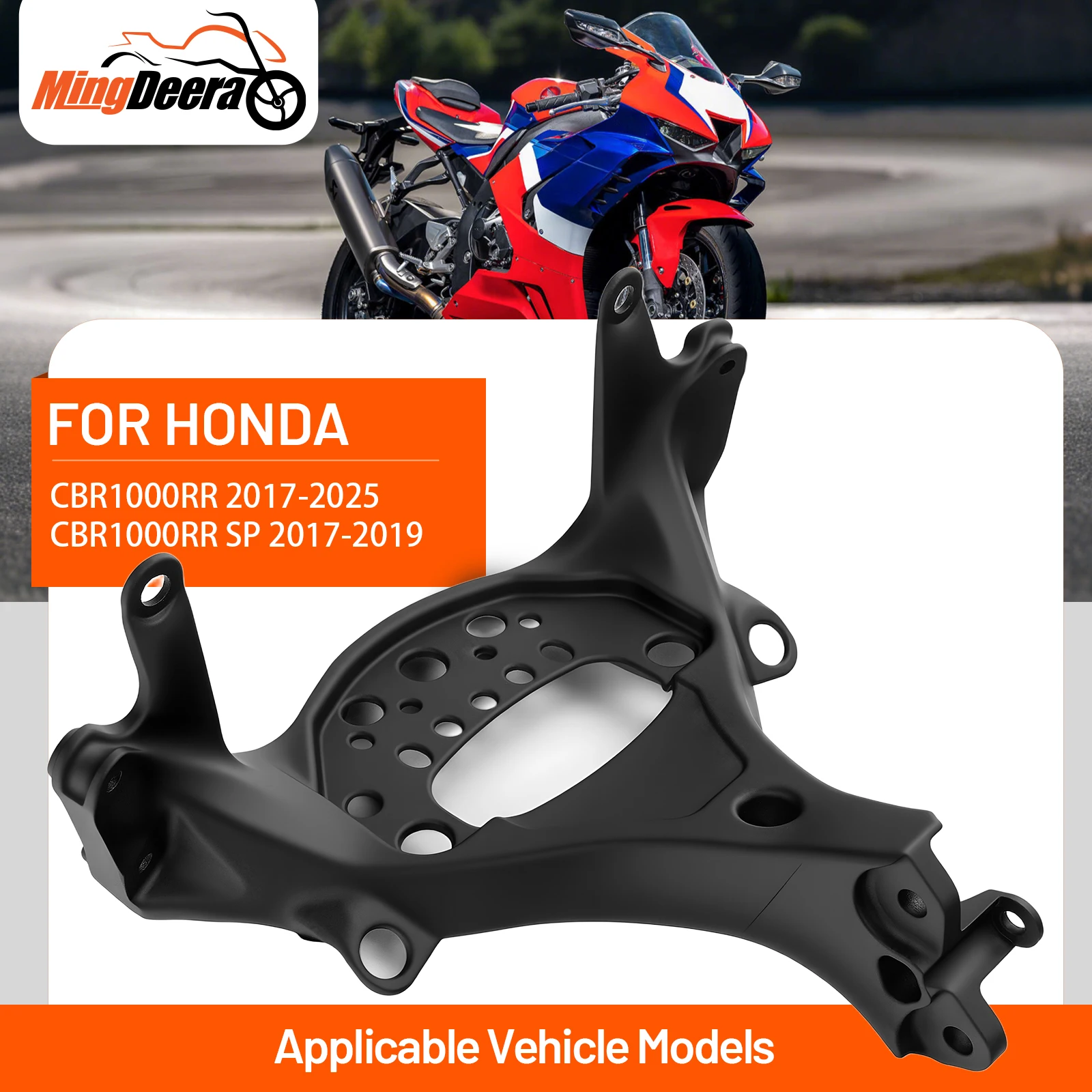 For Honda CBR1000RR SP 2017-2019 CBR1000RR 2017-2025 Motorcycle Headlight Brackets Upper Fairing Stay Bracket
For Honda CBR1000RR SP 2017-2019 CBR1000RR 2017-2025 Motorcycle Headlight Brackets Upper Fairing Stay Bracket