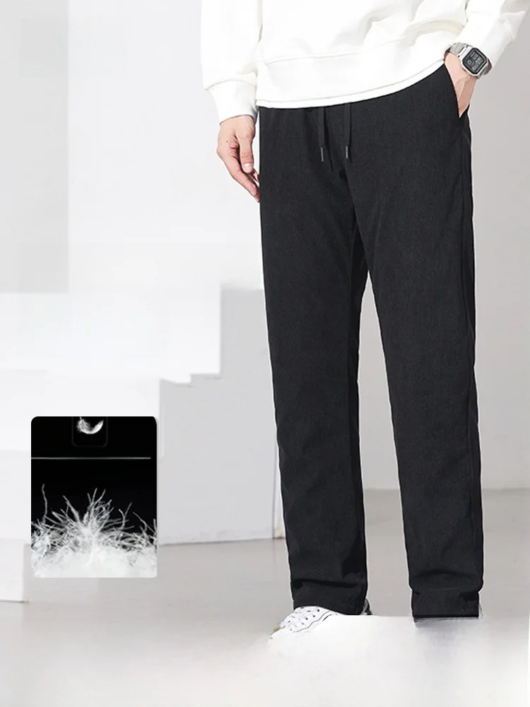 Snow Flng 2026 Spring Autumn Men's down Pants Elastic Corduroy Knee-Pad Warm Skin-Friendly Casual Long Pants Busin Casual
Snow Flng 2026 Spring Autumn Men's down Pants Elastic Corduroy Knee-Pad Warm Skin-Friendly Casual Long Pants Busin Casual