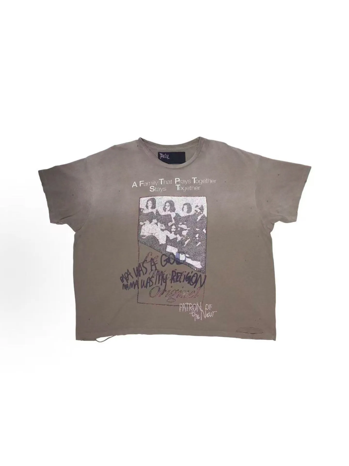 Paly Hollywood 26SS ORIGINAL SIN Vintage Alphabet Character Old Short Sleeve T-Shirt
Paly Hollywood 26SS ORIGINAL SIN Vintage Alphabet Character Old Short Sleeve T-Shirt