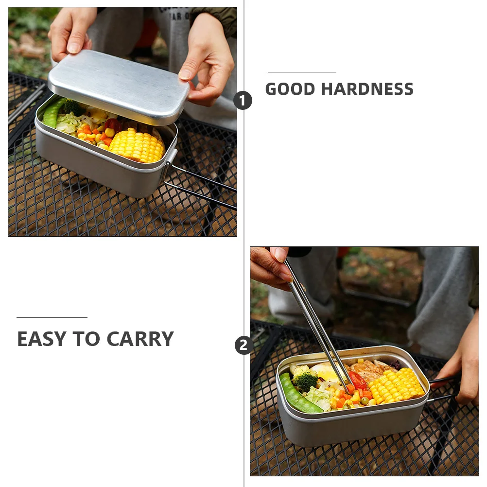 Aluminum Portable Lightweight Camping Cookware Pot Foldable Handle Anti-Rust Outdoor Picnic for Backpacking
Aluminum Portable Lightweight Camping Cookware Pot Foldable Handle Anti-Rust Outdoor Picnic for Backpacking