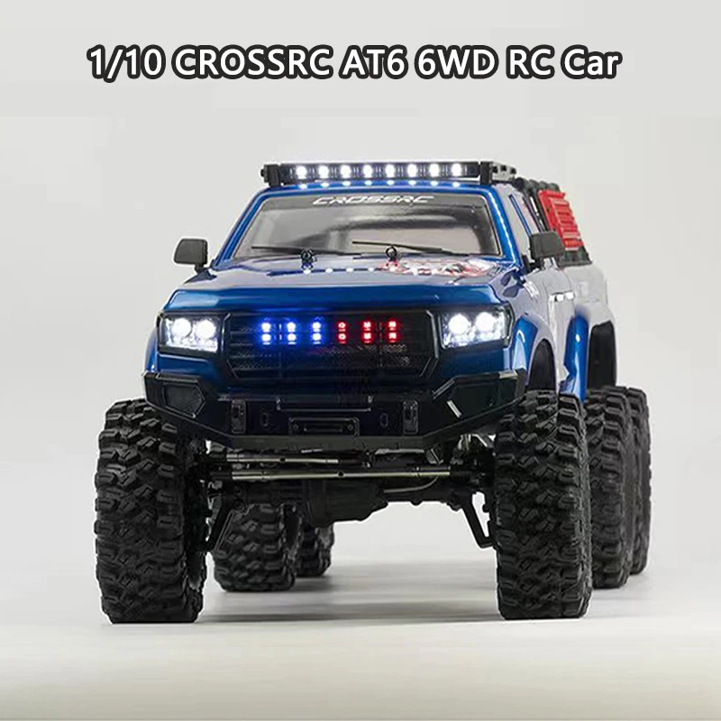 1/10 CROSSRC AT6 6WD RC Car 6X6 Электрический высокоскоростной альпинистский автомобиль Игрушки Передний и задний внедорожный дифференциальный замок RTR со светом
1/10 CROSSRC AT6 6WD RC Car 6X6 Электрический высокоскоростной альпинистский автомобиль Игрушки Передний и задний внедорожный дифференциальный замок RTR со светом