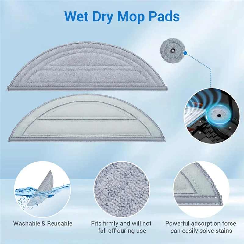 B98A-Accessories For Roborock Saros 10 For Roborock Saros 10 Mop Cloth For Roborock Saros 10
B98A-Accessories For Roborock Saros 10 For Roborock Saros 10 Mop Cloth For Roborock Saros 10