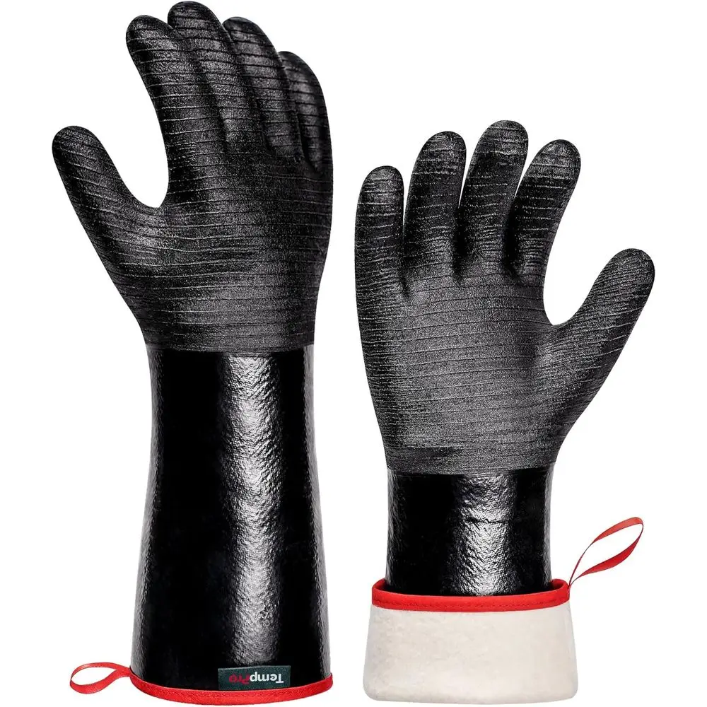 14 Heat-Resistant BBQ Gloves, Waterproof Oven & Grill Mitts, Oil & Slip-Resistant Neoprene Accessories for Fire Pit, Rotisserie,
14 Heat-Resistant BBQ Gloves, Waterproof Oven & Grill Mitts, Oil & Slip-Resistant Neoprene Accessories for Fire Pit, Rotisserie,