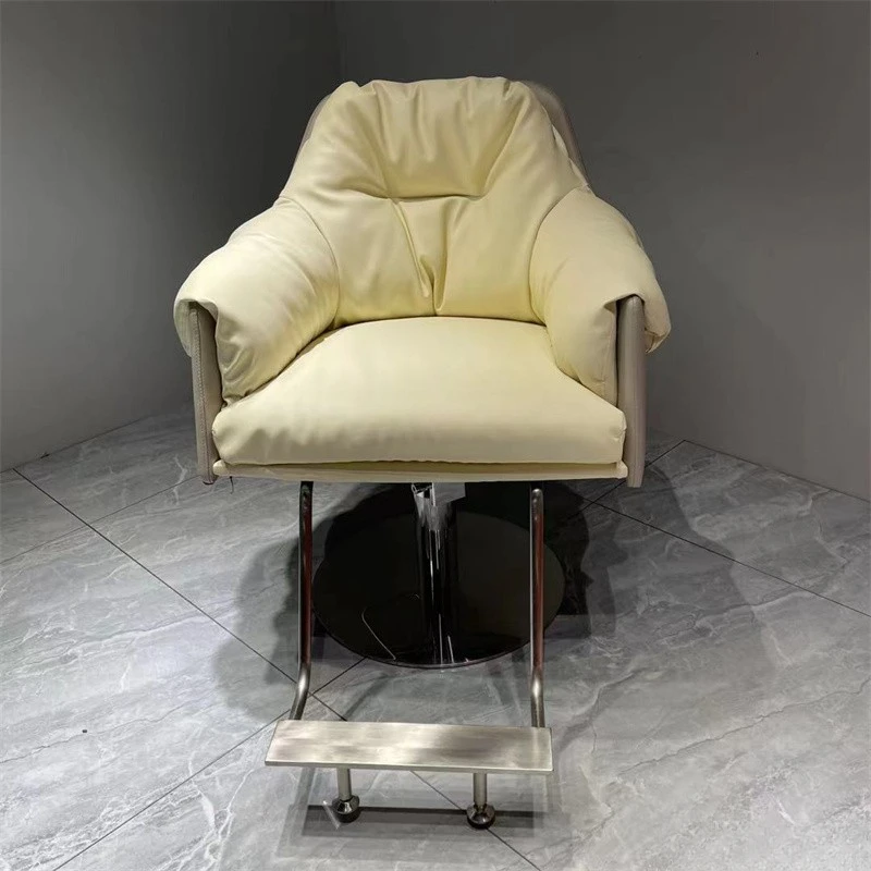 Hair Hairdressing Barber Chairs Reclining Stylist Metal Manicure Barber Chairs Luxury Swivel Silla De Barbero Salon Equipment
Hair Hairdressing Barber Chairs Reclining Stylist Metal Manicure Barber Chairs Luxury Swivel Silla De Barbero Salon Equipment