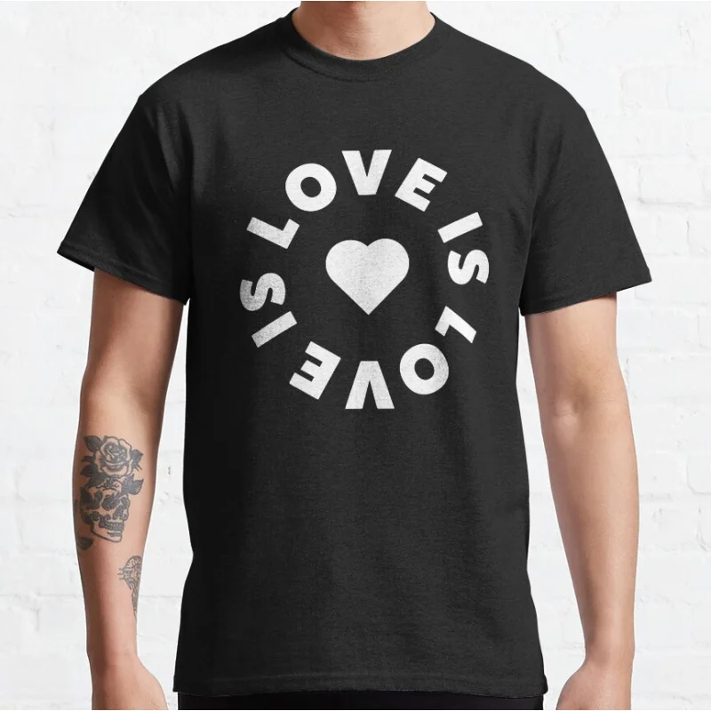 Love is Love lgbtq pride month gift clothing Short-sleeve crewneck T-shirt for men large size Adult Tops S-6xl
Love is Love lgbtq pride month gift clothing Short-sleeve crewneck T-shirt for men large size Adult Tops S-6xl
