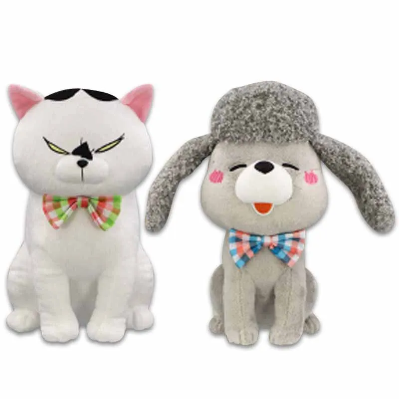 New Japan Cute With a Dog and a Cat Everyday Is Fun Neko-sama Inu-kun Big Plush Stuffed Pillow Toy Doll 30cm Kids Gifts
New Japan Cute With a Dog and a Cat Everyday Is Fun Neko-sama Inu-kun Big Plush Stuffed Pillow Toy Doll 30cm Kids Gifts