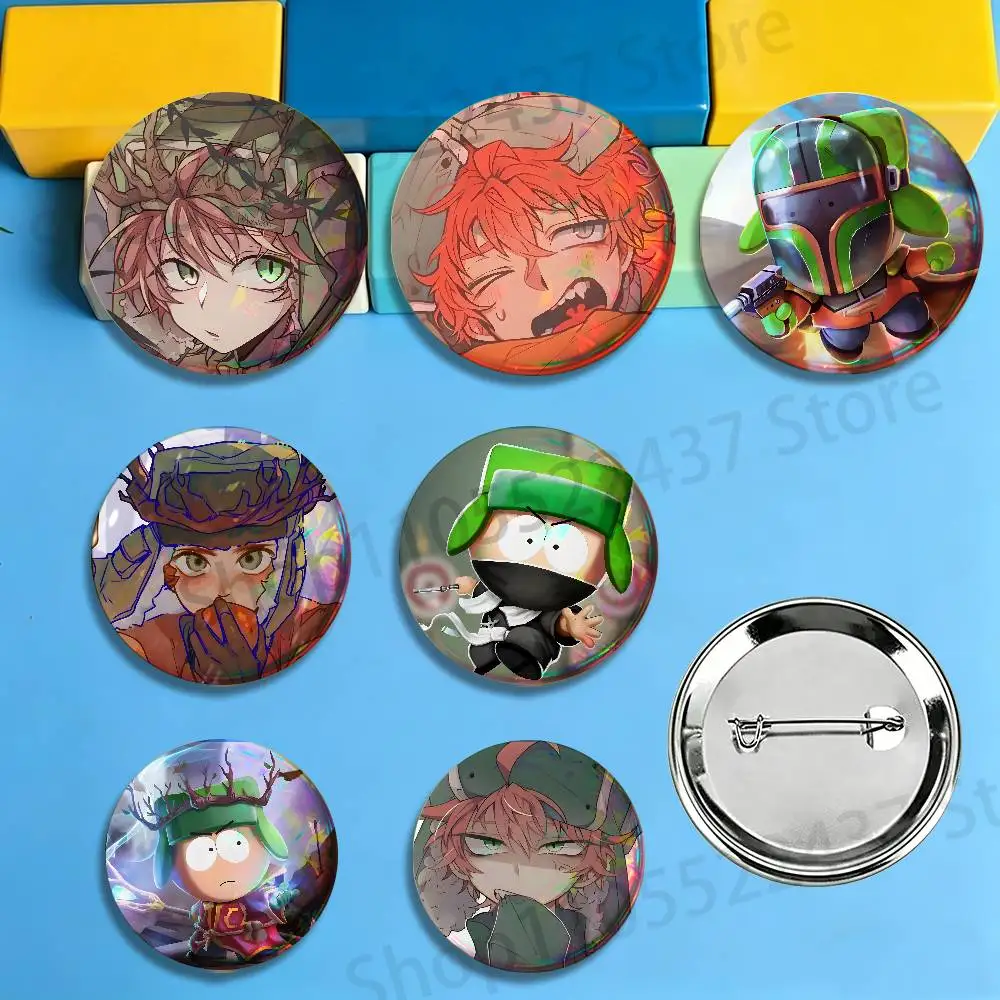 Kyle Cartoon S-South P-Park Enamel Badges Cartoon Character Pins Brooch for Bag Shoes Decoration Jewelry Gifts
Kyle Cartoon S-South P-Park Enamel Badges Cartoon Character Pins Brooch for Bag Shoes Decoration Jewelry Gifts