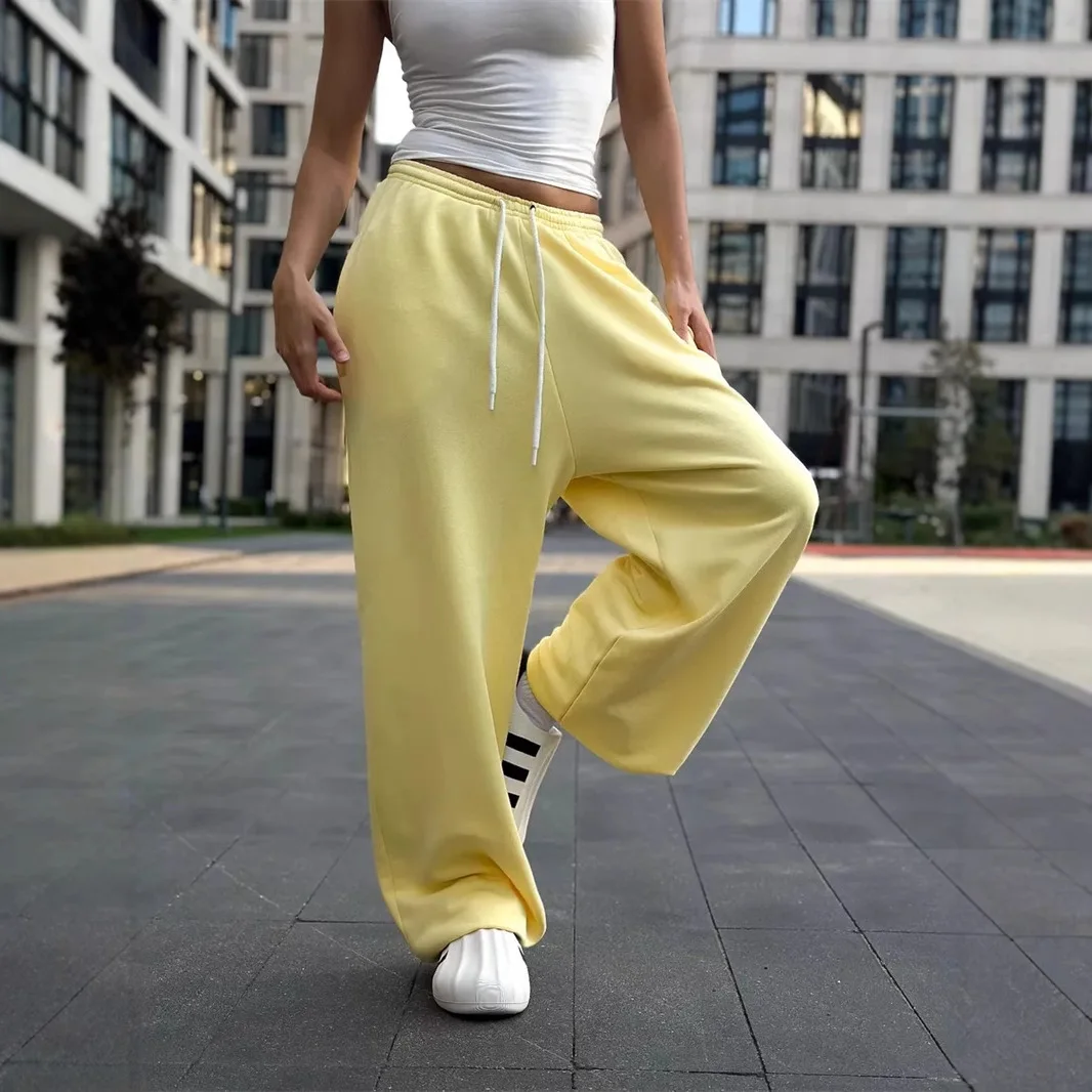 2026 Women's New Fashion Trend Daily Solid Color Casual Versatile Casual Loose Comfort Street High Waisted Wide Pants Women
2026 Women's New Fashion Trend Daily Solid Color Casual Versatile Casual Loose Comfort Street High Waisted Wide Pants Women