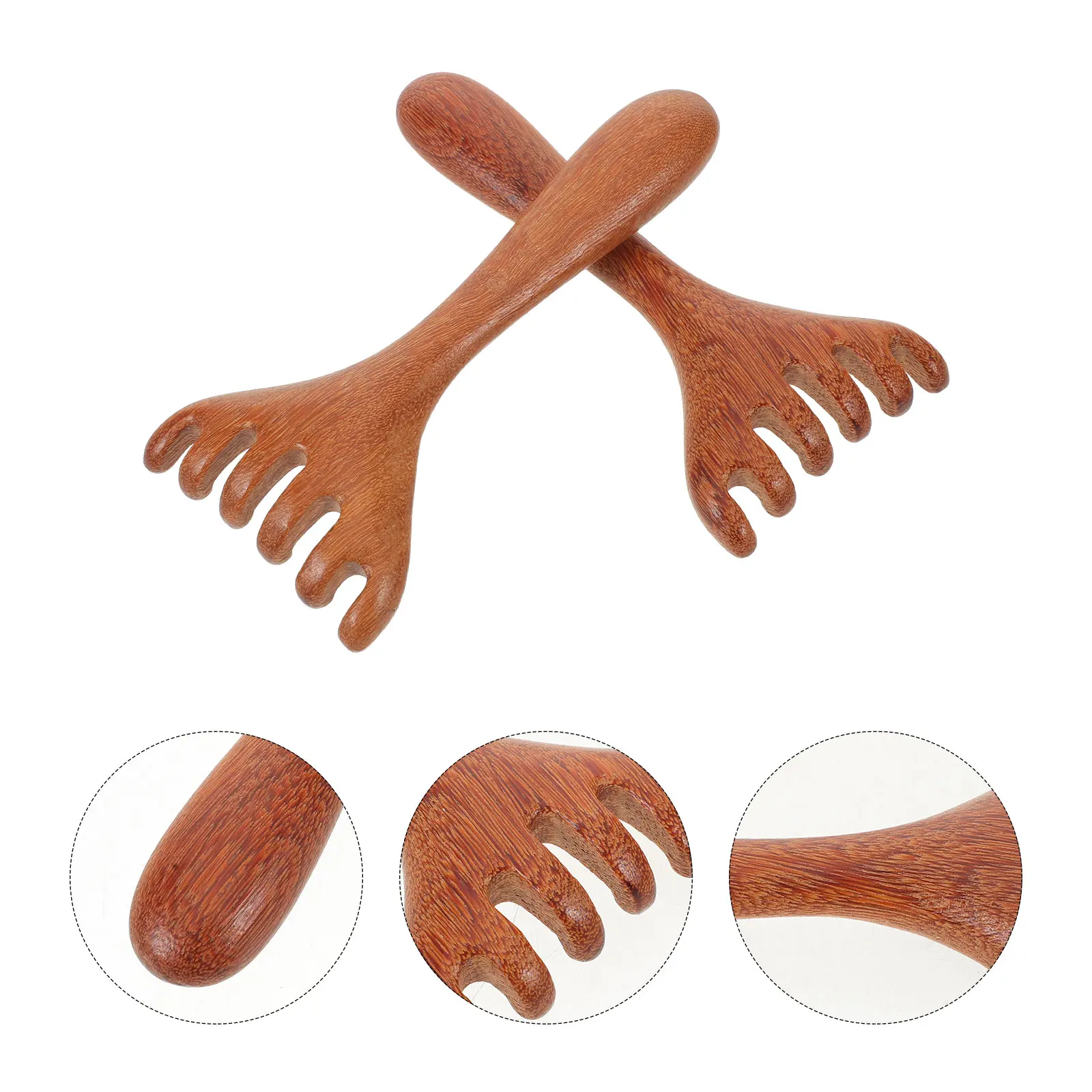 3pcs Meridian Comb Six Claw Manual Scalp Massager Wooden Broad Tooth Gua Sha Tool Portable Hair Massage Comb For Scalp
3pcs Meridian Comb Six Claw Manual Scalp Massager Wooden Broad Tooth Gua Sha Tool Portable Hair Massage Comb For Scalp