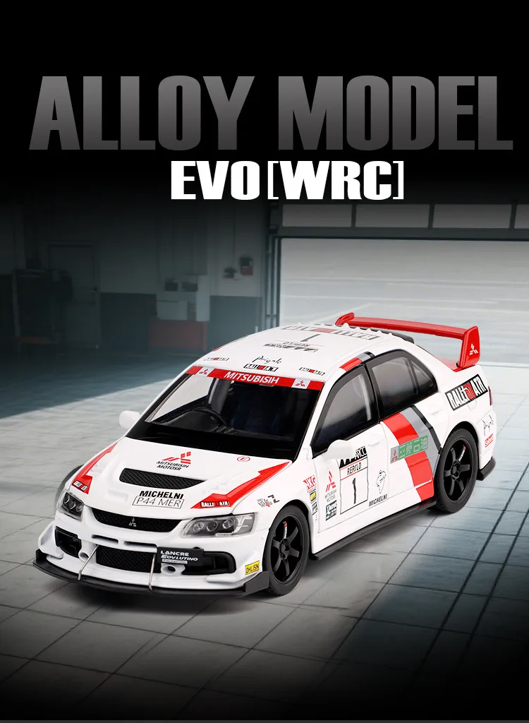 1:32 EVO Alloy Model Pull Back Sound Lighting Simulation Collection Ornament Children's Gift Diecast Alloy Car Model Collectible
1:32 EVO Alloy Model Pull Back Sound Lighting Simulation Collection Ornament Children's Gift Diecast Alloy Car Model Collectible