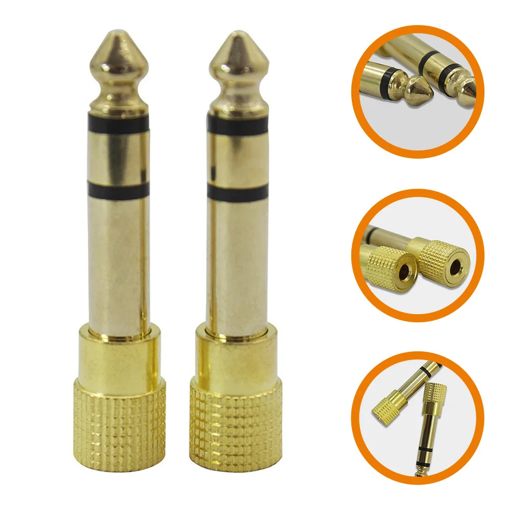 3.5Mm To 6.5Mm Audio Adapter Stereo Jack Male To Female Headphone Connector For Smartphone Tablet Computer Metal
3.5Mm To 6.5Mm Audio Adapter Stereo Jack Male To Female Headphone Connector For Smartphone Tablet Computer Metal